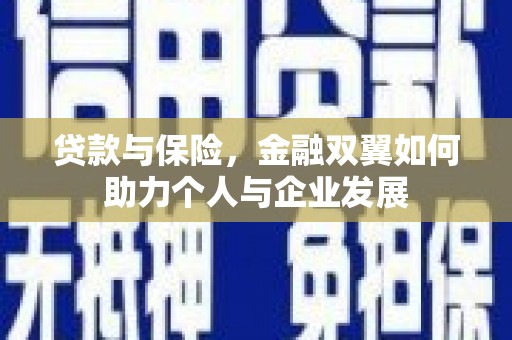 雁塔贷款与保险，金融双翼如何助力个人与企业发展