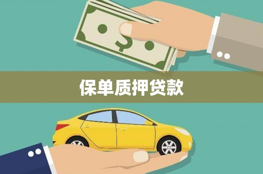 雁塔保单质押贷款