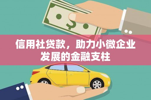 雁塔信用社贷款，助力小微企业发展的金融支柱