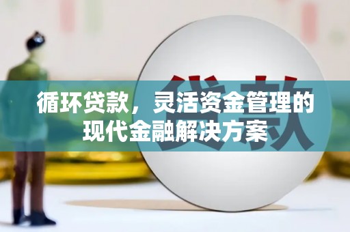 雁塔循环贷款，灵活资金管理的现代金融解决方案