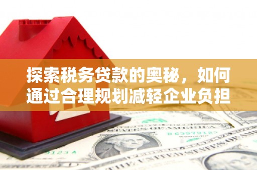 雁塔探索税务贷款的奥秘，如何通过合理规划减轻企业负担