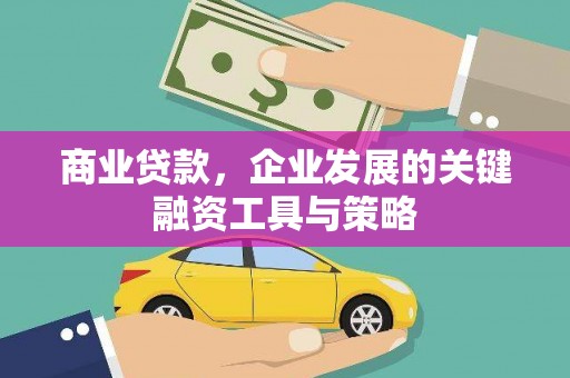 雁塔商业贷款，企业发展的关键融资工具与策略