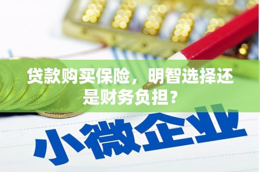雁塔贷款购买保险，明智选择还是财务负担？