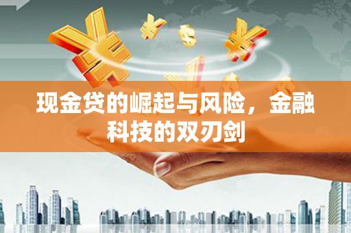 雁塔现金贷的崛起与风险，金融科技的双刃剑