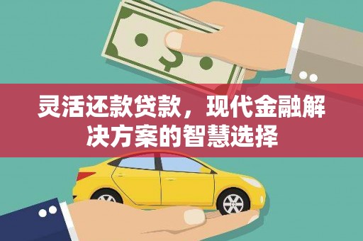 雁塔灵活还款贷款，现代金融解决方案的智慧选择