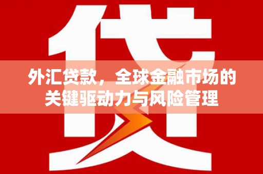 雁塔外汇贷款，全球金融市场的关键驱动力与风险管理