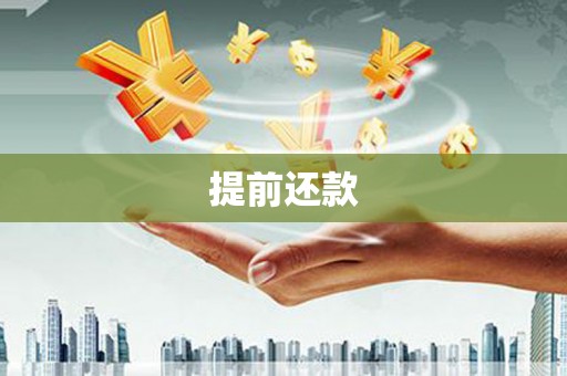 雁塔提前还款