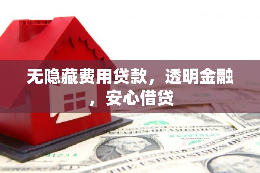 雁塔无隐藏费用贷款，透明金融，安心借贷
