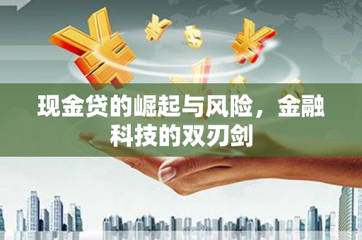 雁塔现金贷的崛起与风险，金融科技的双刃剑