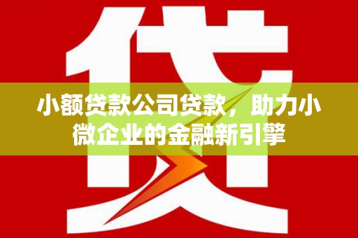 雁塔小额贷款公司贷款，助力小微企业的金融新引擎