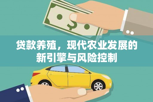 雁塔贷款养殖，现代农业发展的新引擎与风险控制