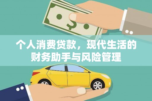 雁塔个人消费贷款，现代生活的财务助手与风险管理