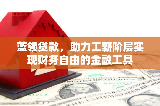 雁塔蓝领贷款，助力工薪阶层实现财务自由的金融工具