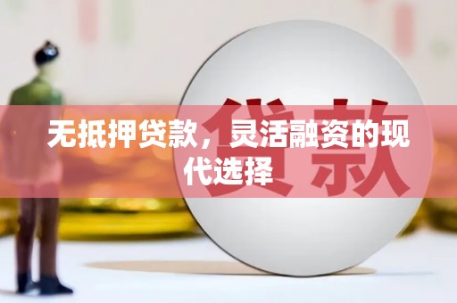 雁塔无抵押贷款，灵活融资的现代选择