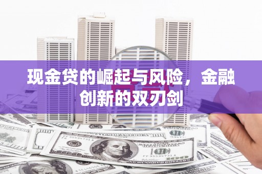 雁塔现金贷的崛起与风险，金融创新的双刃剑
