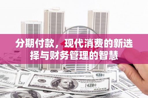 雁塔分期付款，现代消费的新选择与财务管理的智慧