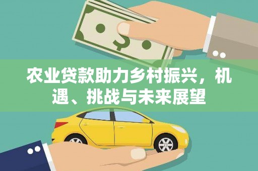 雁塔农业贷款助力乡村振兴，机遇、挑战与未来展望