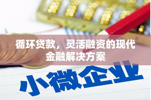 雁塔循环贷款，灵活融资的现代金融解决方案