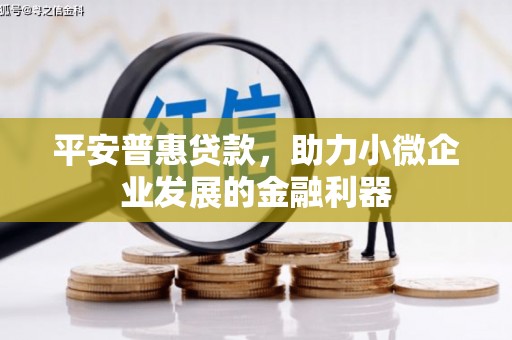 雁塔平安普惠贷款，助力小微企业发展的金融利器