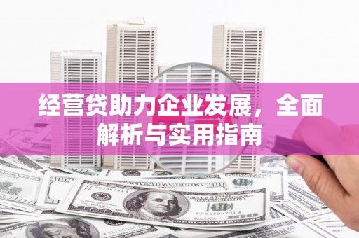 雁塔经营贷助力企业发展，全面解析与实用指南