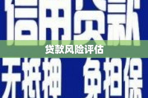 雁塔贷款风险评估