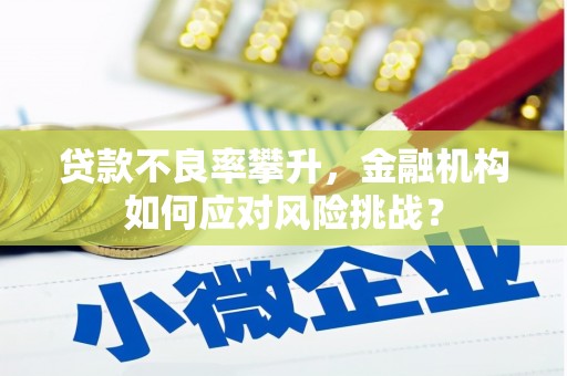 雁塔贷款不良率攀升，金融机构如何应对风险挑战？