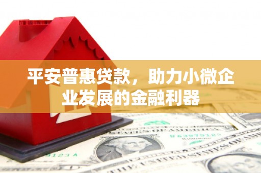 雁塔平安普惠贷款，助力小微企业发展的金融利器