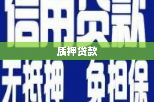 雁塔质押贷款